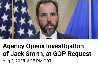 Agency Opens Investigation of Jack Smith, at GOP Request