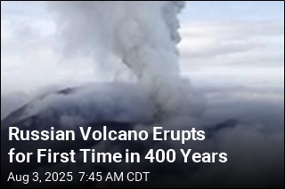 Russian Volcano Awakens After Centuries of Silence