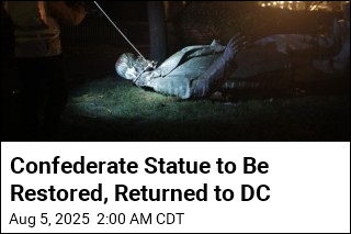 Confederate Statue to Be Restored, Returned to DC