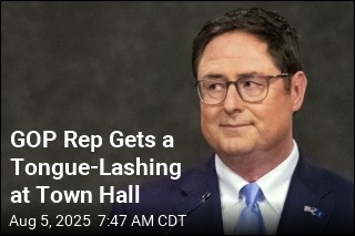 GOP Rep Gets a Tongue-Lashing at Town Hall