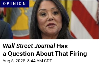 Wall Street Journal Poses Skeptical Question on Firing