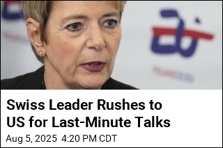 Swiss Leader Rushes to US for Tariff Talks