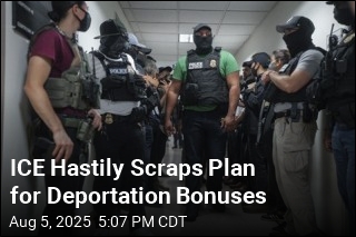 ICE Scraps Plan to Pay Agents for Speedier Deportations