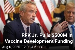 RFK Jr. Pulls $500M in Vaccine Development Funding