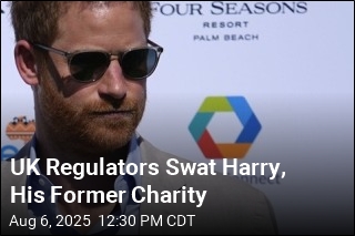 UK Regulators Swat Harry, His Former Charity