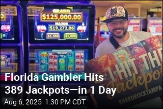 Florida Gambler Hits 389 Jackpots&mdash;in 1 Day