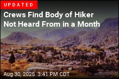 Crews Search Mountains for Hiker in Difficult Conditions