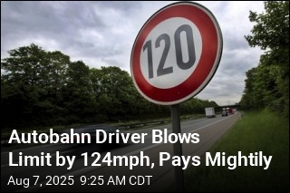 Driver Clocked at 199mph on Autobahn, Scores Hefty Fine
