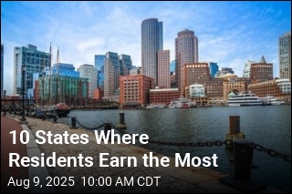 10 States Where Residents Earn the Most