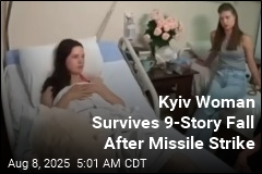 Kyiv Woman Survives 9-Story Fall After Missile Strike