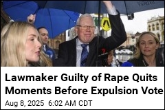 Rapist Quits Parliament Just Before Expulsion Vote