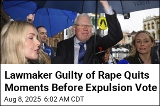 Rapist Quits Parliament Just Before Expulsion Vote