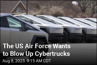 The US Air Force Wants to Blow Up Cybertrucks