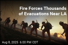 Canyon Fire Reaches 5K Acres Near LA