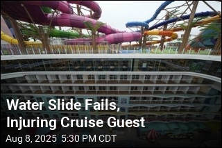 Panel Shatters on Water Slide, Injuring Icon of the Seas Guest