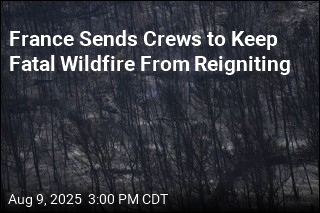 France Fears Wildfire, Though Contained, Could Reignite