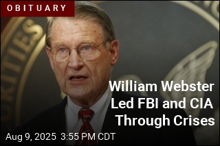 William Webster Led FBI and CIA Through Crises