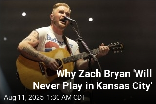 Zach Bryan, in Tiff With Chiefs Fans, Vows Never to Play KC