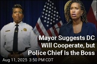 Mayor Suggests DC Will Cooperate, but Police Chief Is the Boss