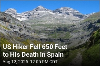 US Hiker Fell 650 Feet to His Death in Spain