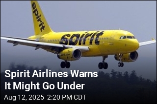 Spirit Airlines Warns It Might Go Under