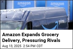 Amazon Expands Grocery Delivery, Pressuring Rivals