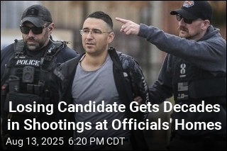 Losing Candidate Gets Decades in Shootings at Officials&#39; Homes