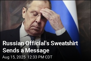 Russian Official&#39;s Sweatshirt Sends a Message