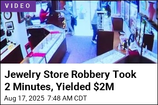 2-Minute Robbery in Seattle Nets $2M in Jewelry