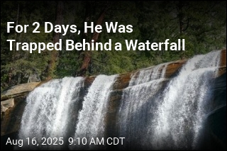 For 2 Days, He Was Trapped Behind a Waterfall
