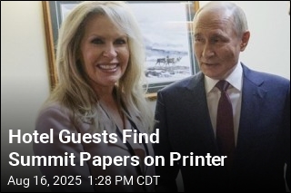Hotel Guests Find Summit Papers on Printer
