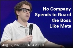 Zuckerberg Tops Field in Spending on CEO Security