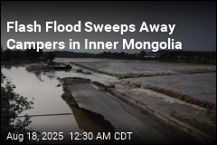 Flash Flood Sweeps Away a Dozen Campers in China