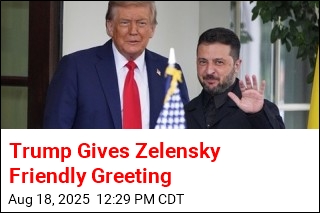 Trump: &#39;It&#39;s an Honor&#39; to Have Zelensky Here