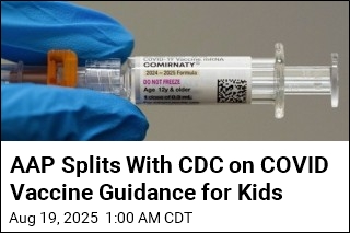 For 1st Time in 3 Decades, AAP Diverges From CDC on Vaccines