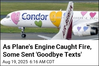 Plane Makes Emergency Landing After Apparent Fire