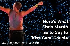 Chris Martin on &#39;Kiss Cam&#39; Couple: It&#39;s Actually Not a Kiss Cam