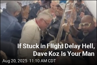 If Stuck in Flight Delay Hell, Dave Koz Is Your Man