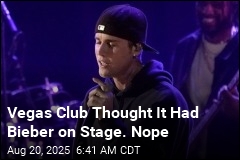 Bieber Impersonator Fools Vegas Club