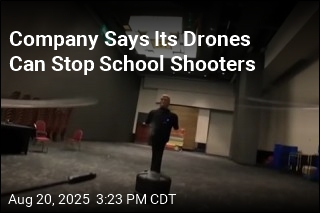 Company Says Its Drones Can Stop School Shooters