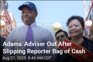 Adams Adviser Out After Sliding Reporter Cash in a Chips Bag