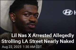Lil Nas X Arrested Allegedly Strolling LA Street Nearly Naked