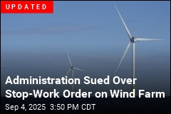 Administration Stops Work on Nearly Finished Wind Project