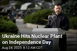 Zelensky Gives Defiant Speech on Independence Day