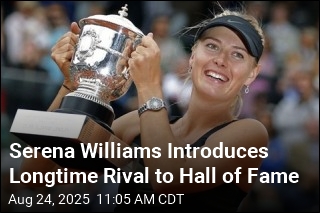 Serena Williams Introduces Sharapova to Hall of Fame