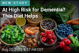 At High Risk for Dementia? This Diet Helps