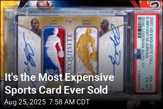 It&#39;s the Most Expensive Sports Card Ever Sold