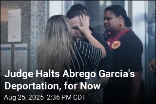 Judge Halts Abrego Garcia&#39;s Deportation, for Now