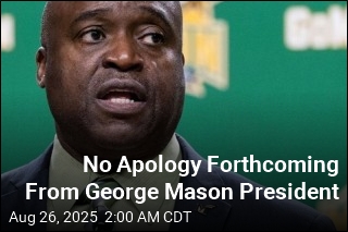 George Mason University Prez Won&#39;t Apologize, Lawyer Says