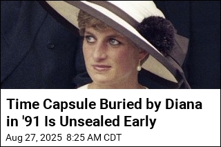 Time Capsule Buried by Diana in &#39;91 Is Unsealed Early